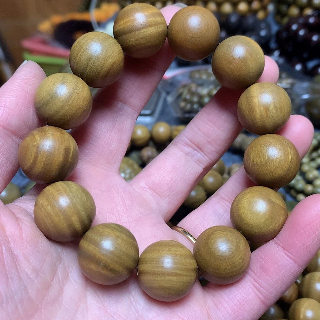 维腊木（绿檀）手串/手链简***福