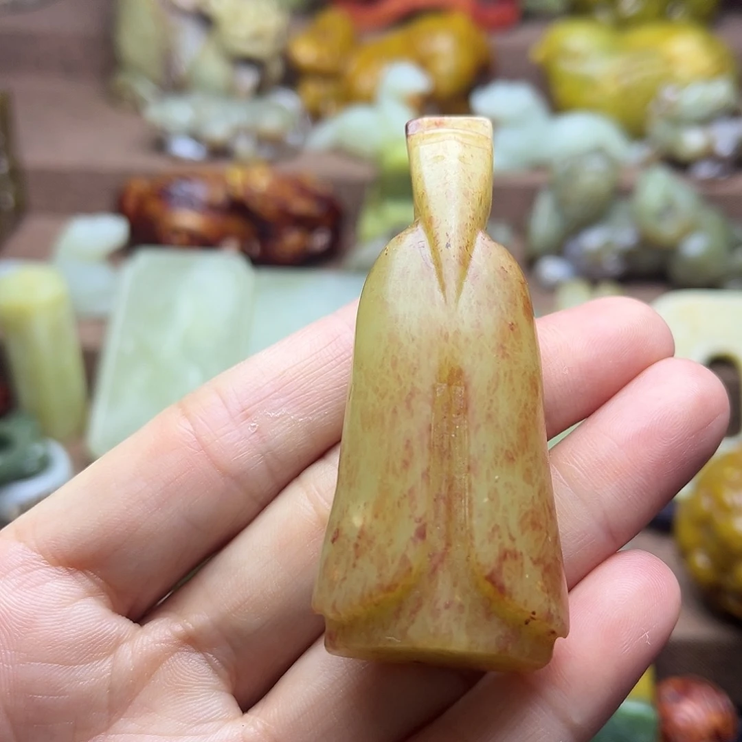 白玉菩提吊坠33。。