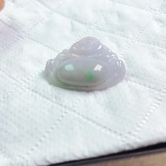 翡翠颈饰未镶嵌夏*藻吊坠