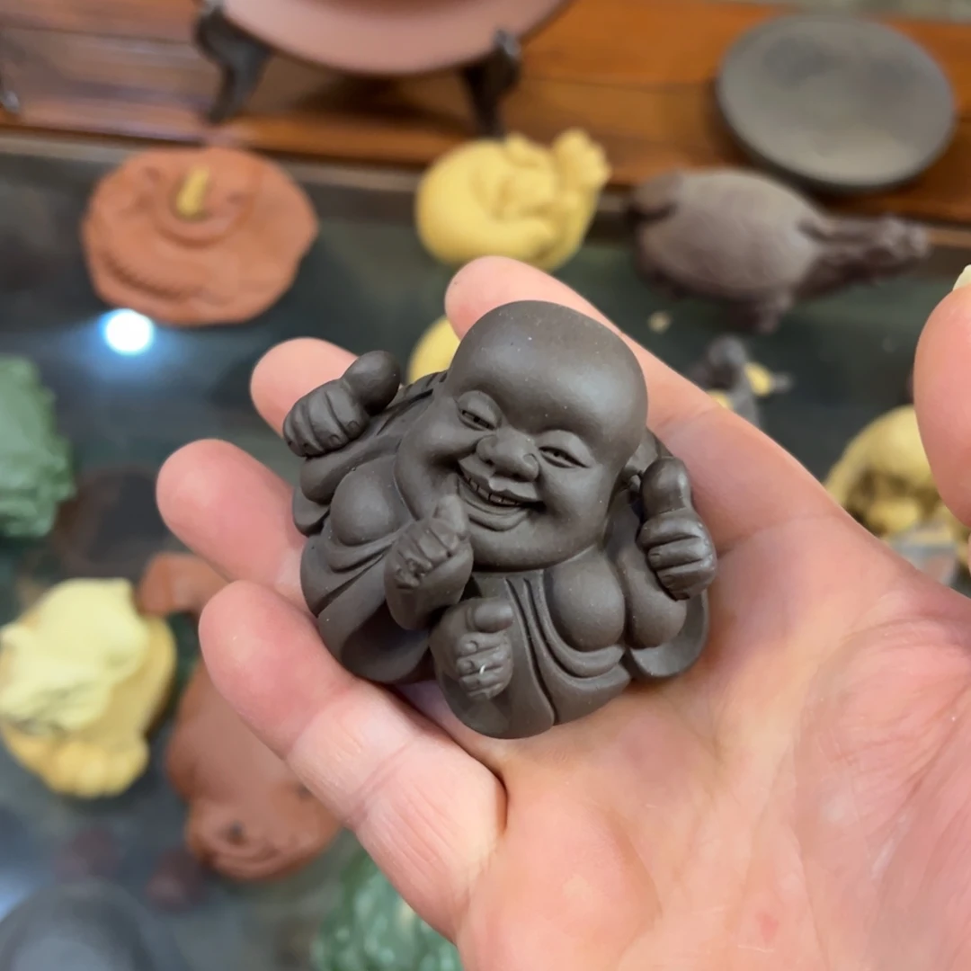 茶宠紫砂紫砂茶宠 微瑕