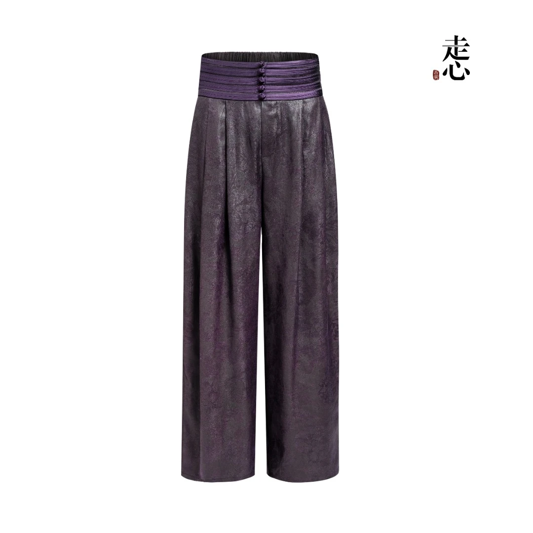 【走心香云纱】新款首发裤子25ZW139F（100桑蚕丝）