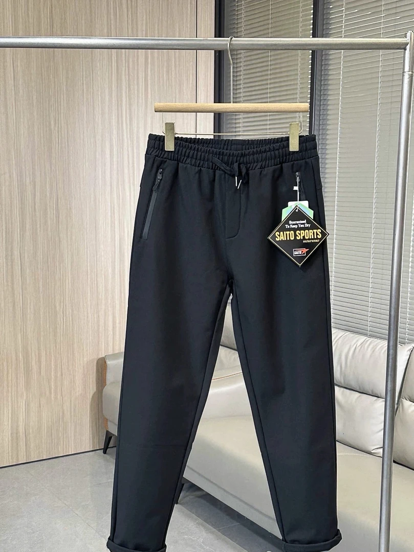 2025秋冬新款 男士户外冲锋裤弹力