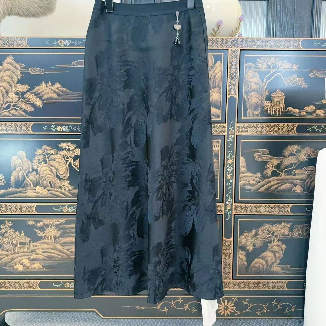 Betty Bairn【刘HAHA精选合集】新中式松紧腰裤子24B-BW8500-8599