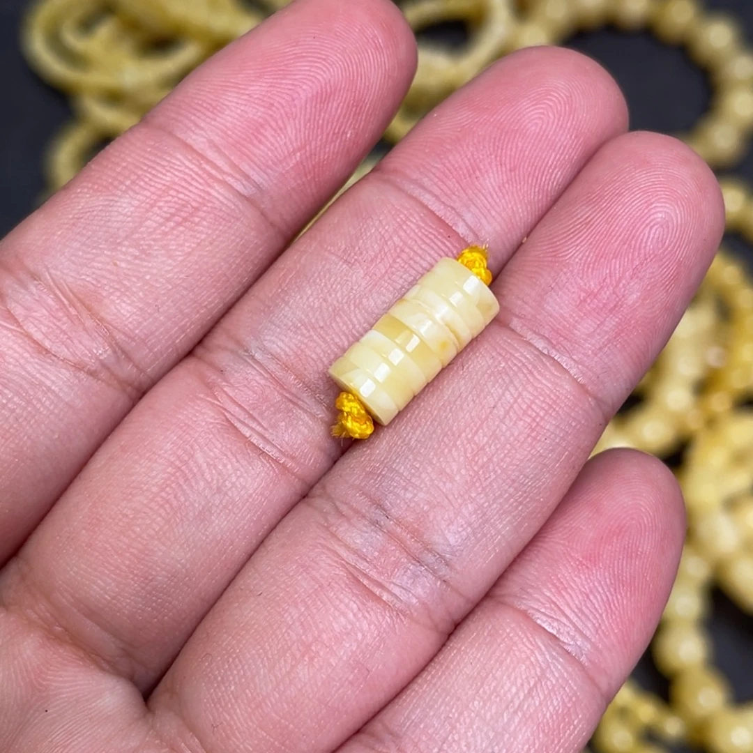 蜜蜡未镶嵌裸石蜜蜡隔片7mm