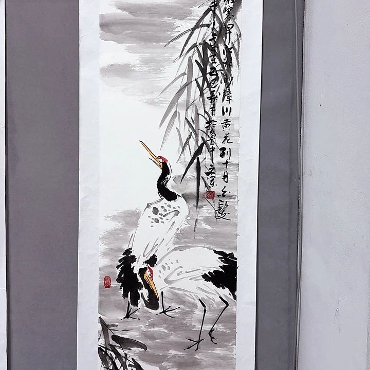 国画亲笔手绘放心去藏