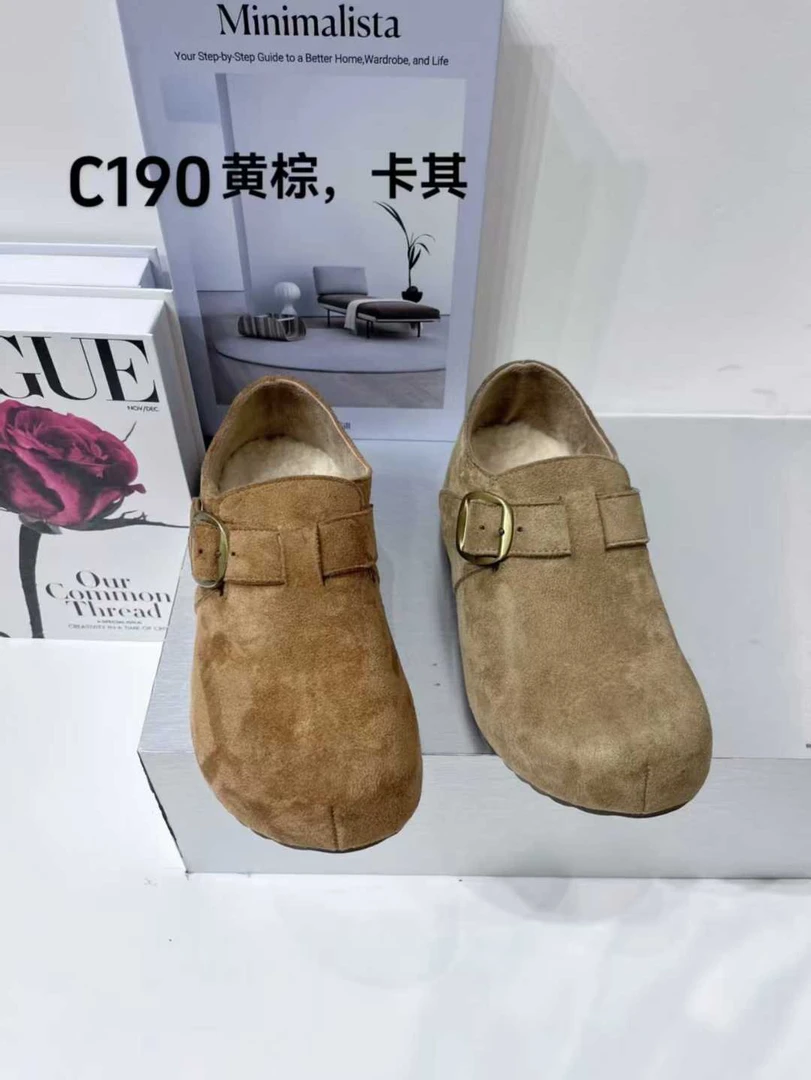 J223  新款时尚舒适软的勃肯鞋灰色系码暖色系
