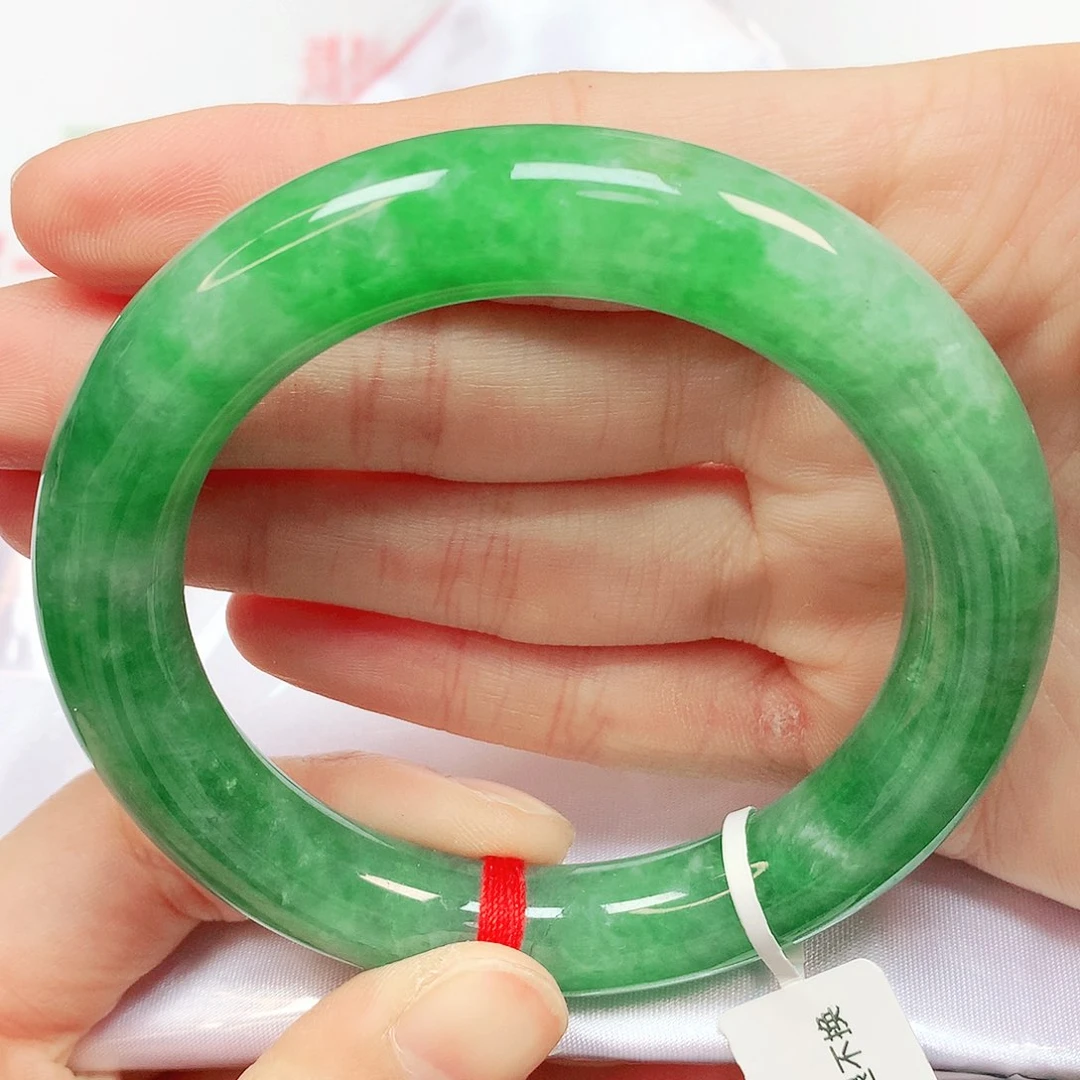 未镶嵌手镯翡翠翡翠手镯55圆