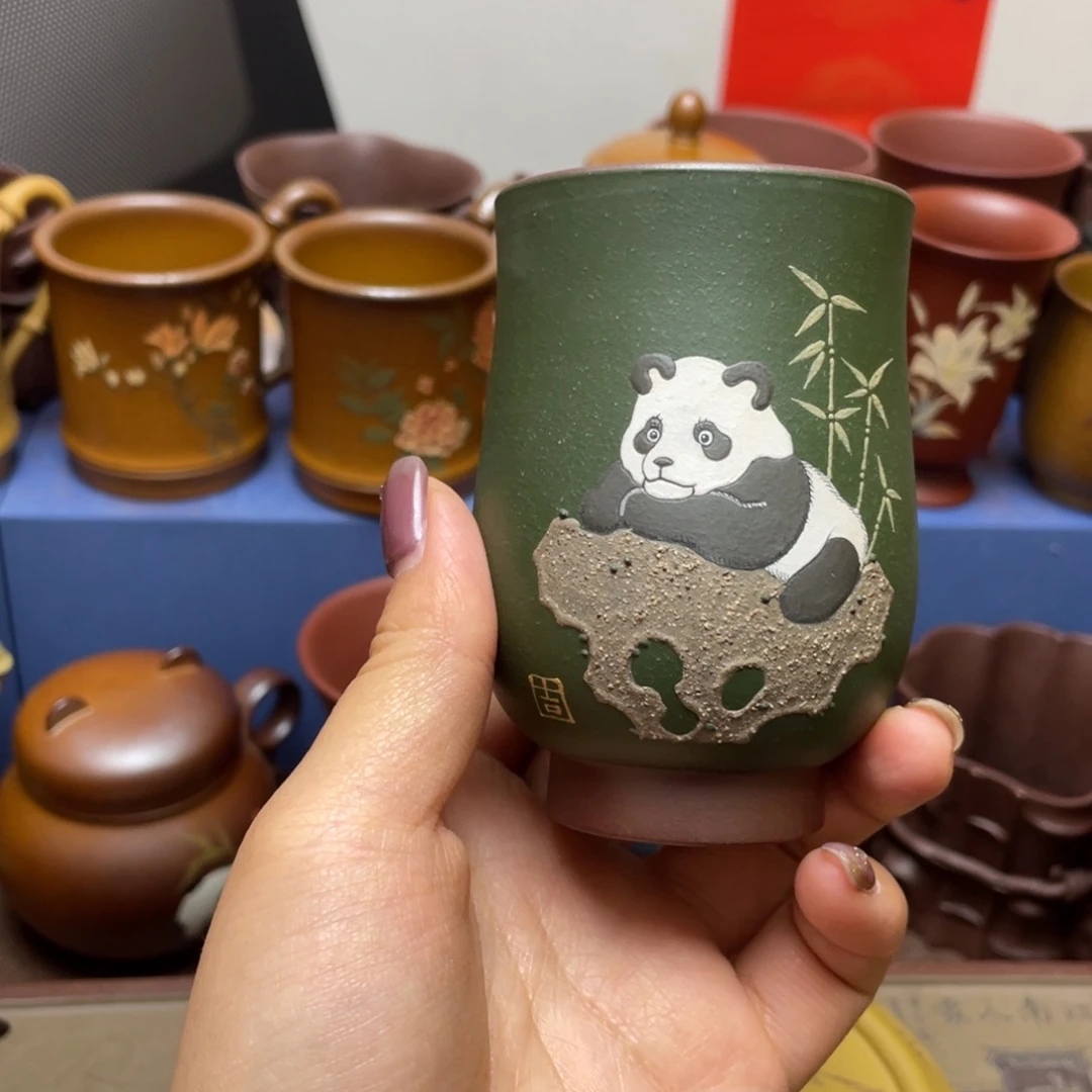 紫砂茶杯紫砂主人杯