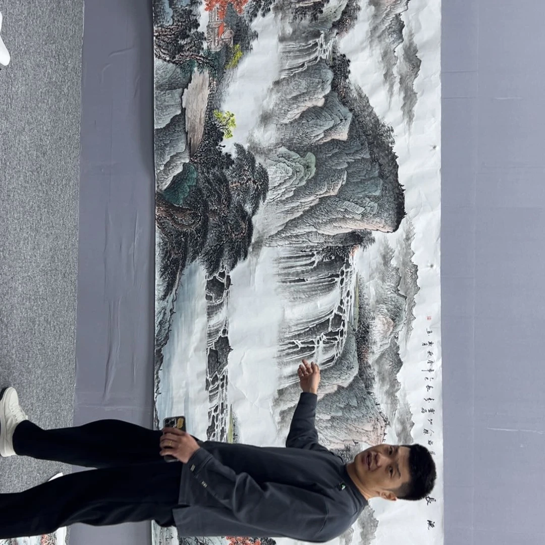 国画纯手绘字画宣纸