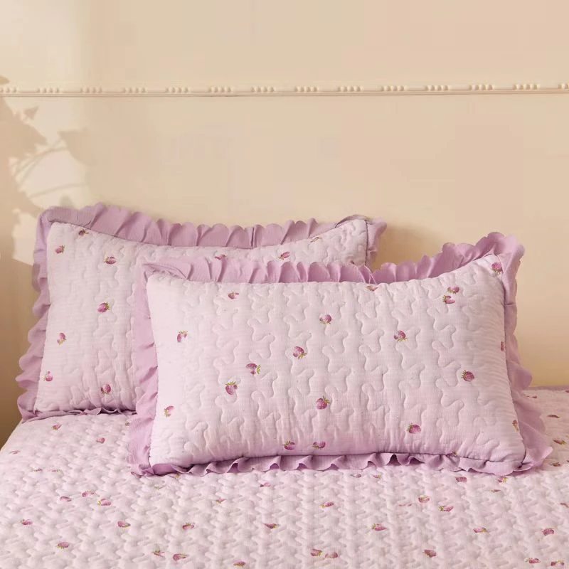 韩款有氧提花枕套枕套一对装2025新款