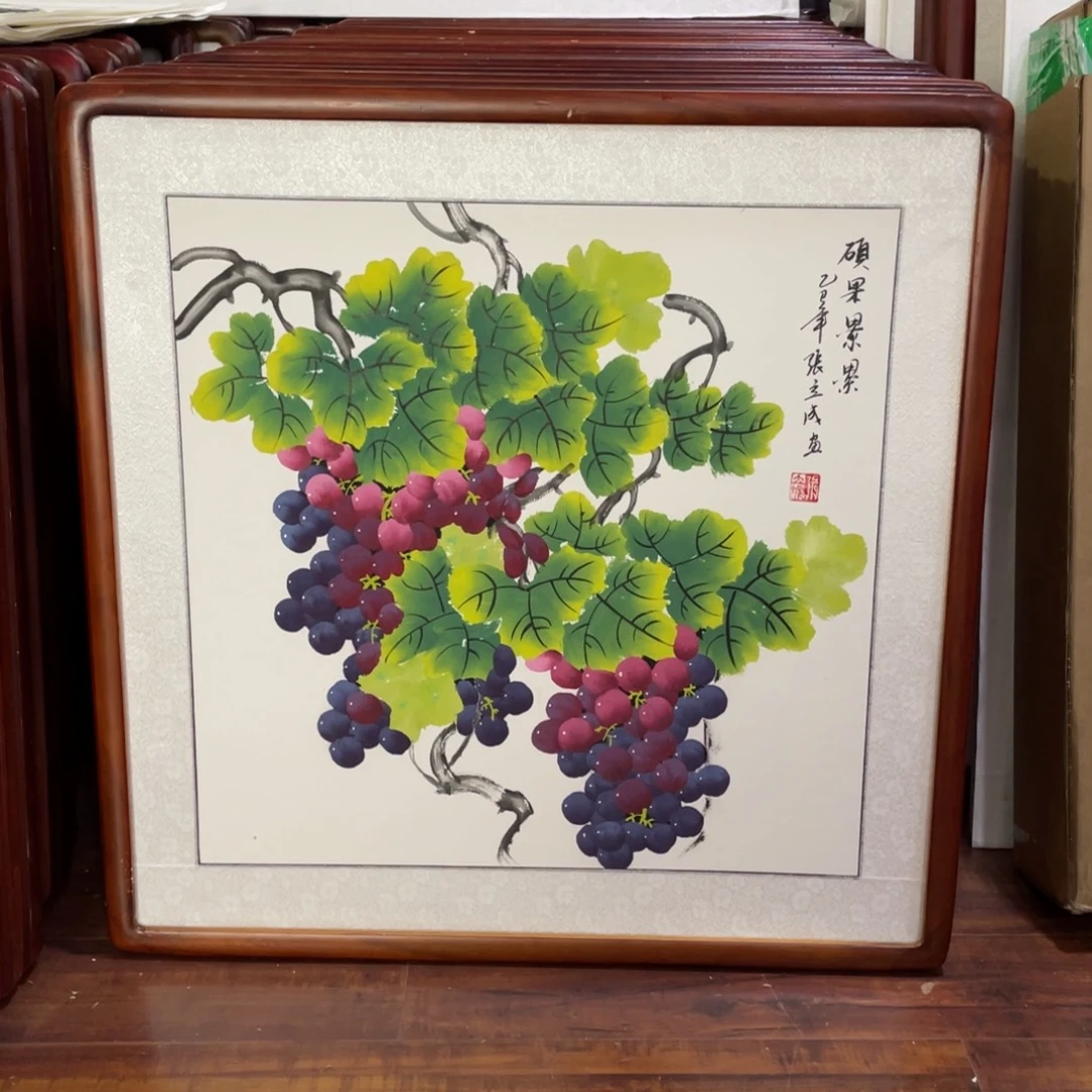国画带框尺寸63*63厘米
