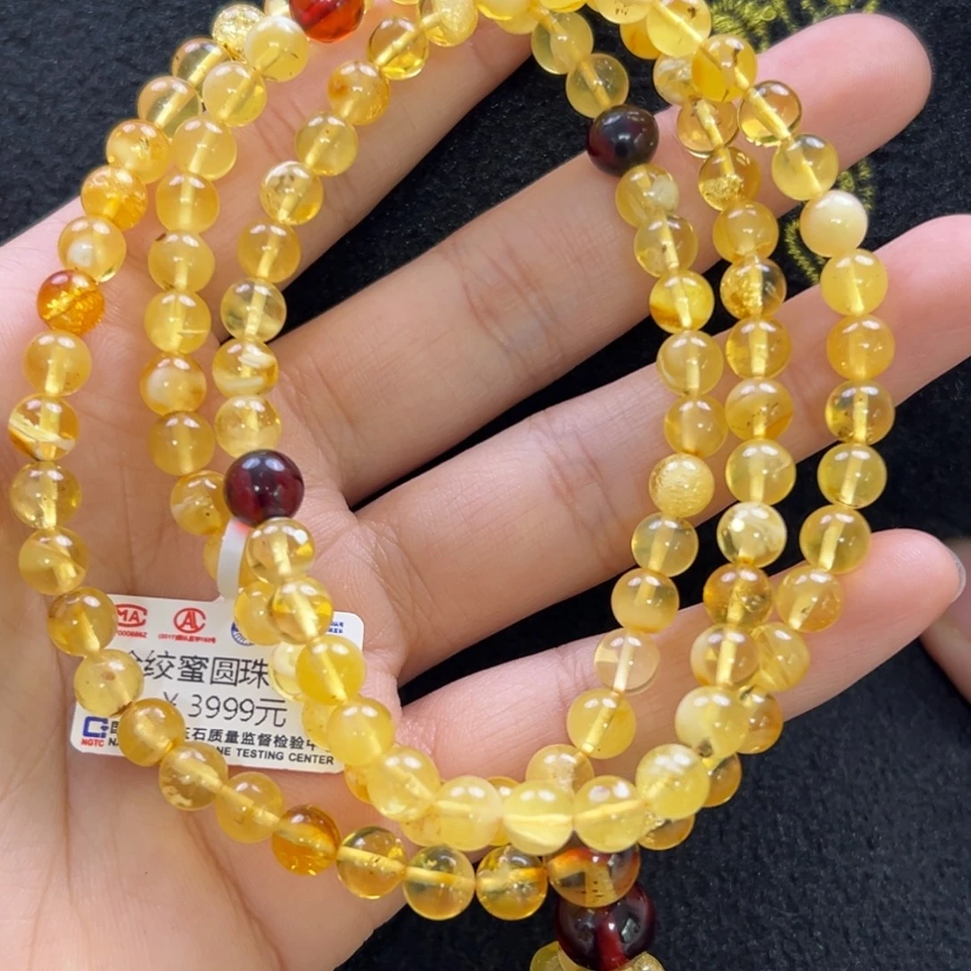 琥珀未镶嵌珠宝奇石