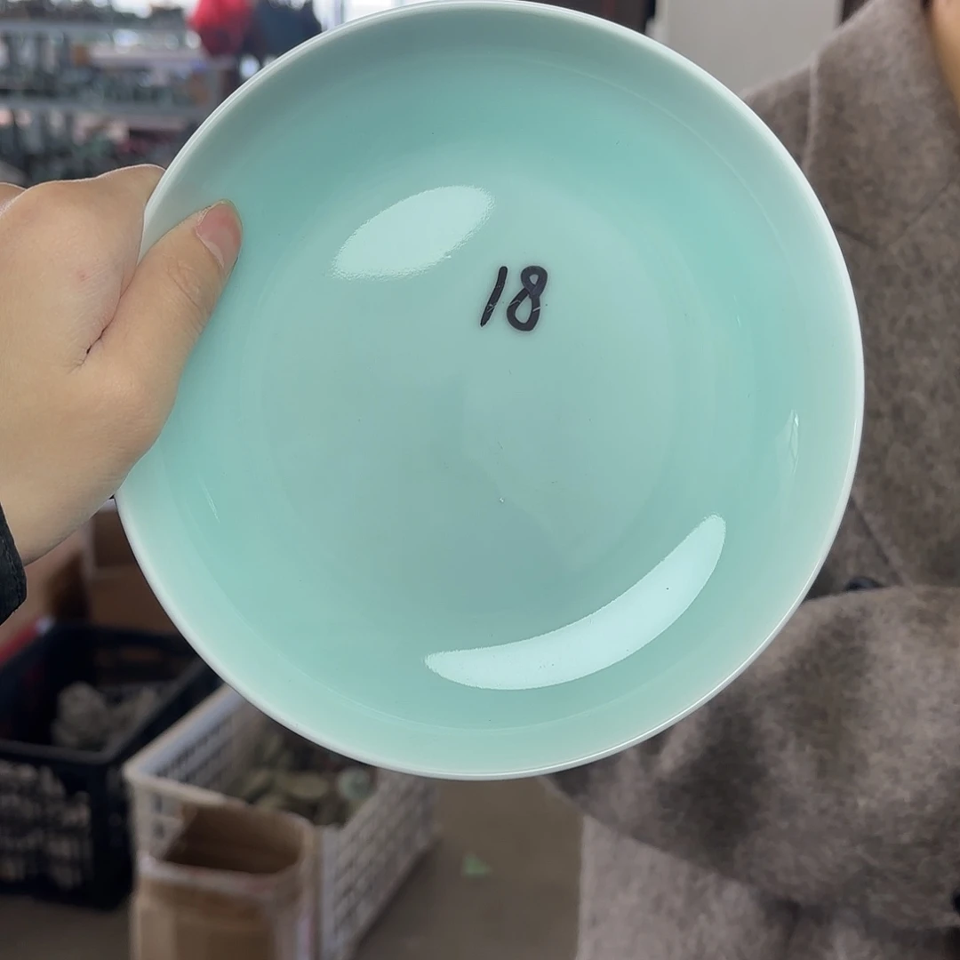 龙泉云间青瓷小米茶器