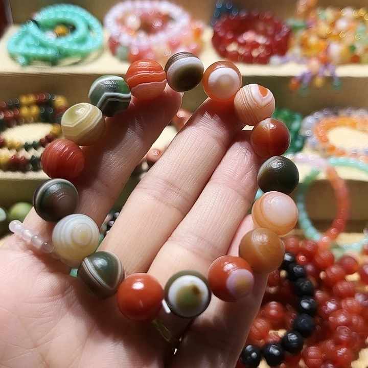 玛瑙/玉髓未镶嵌手链