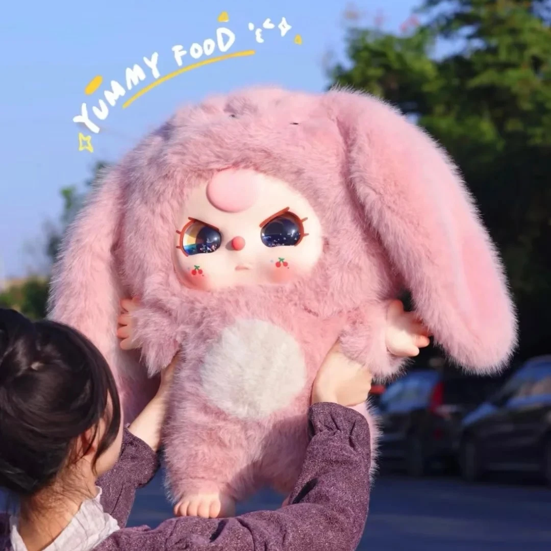 【正品拆盒】Babythree 娃三岁1000%初代千体大娃毛绒公仔盲盒
