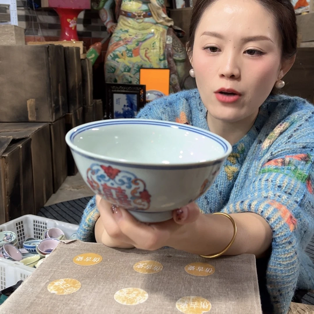 摆件//////景德镇陶瓷瓷器。绿。