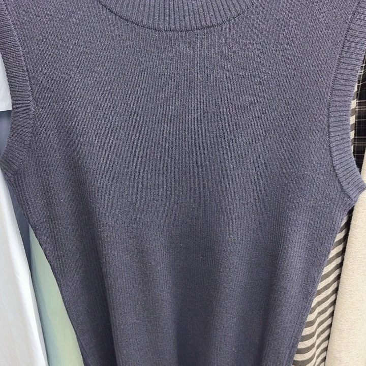 定制无袖上衣蓝色秒杀不退不换54236