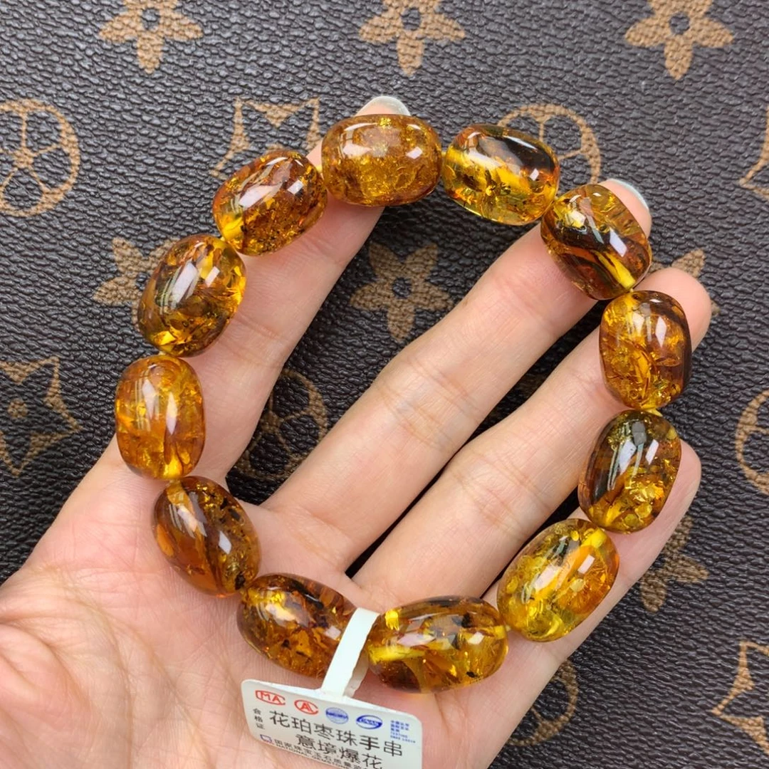 琥珀未镶嵌珠宝奇石