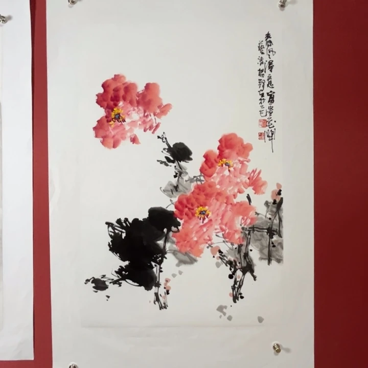 国画精品手绘作品