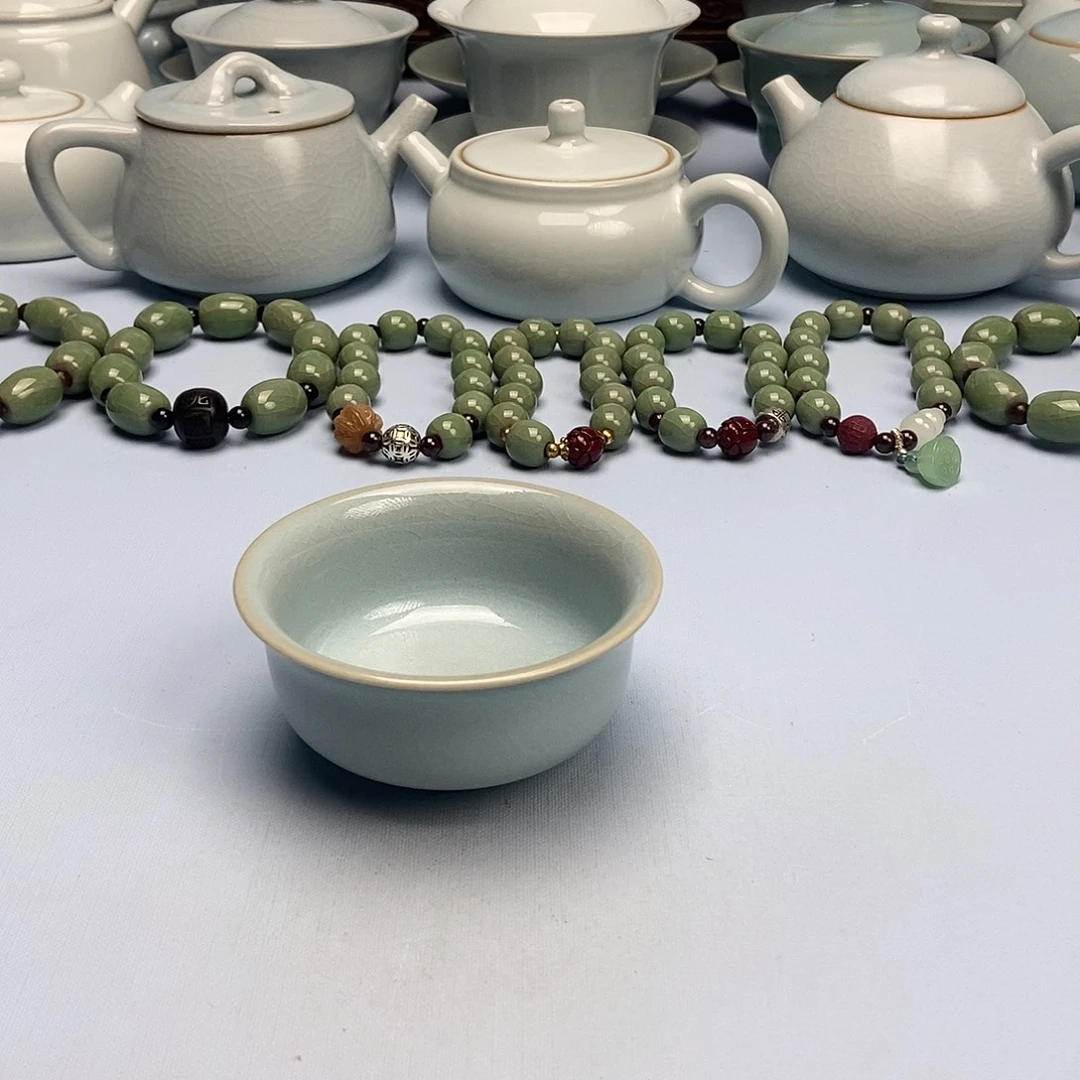 杯天青卧佛杯原矿原釉原产地