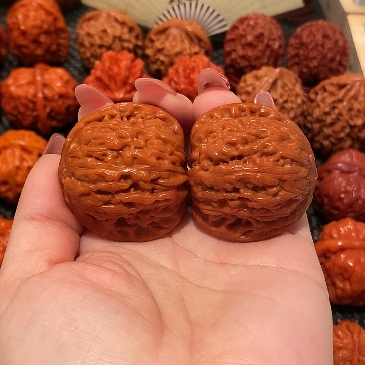 吊坠文玩核桃41泥鳅背0759