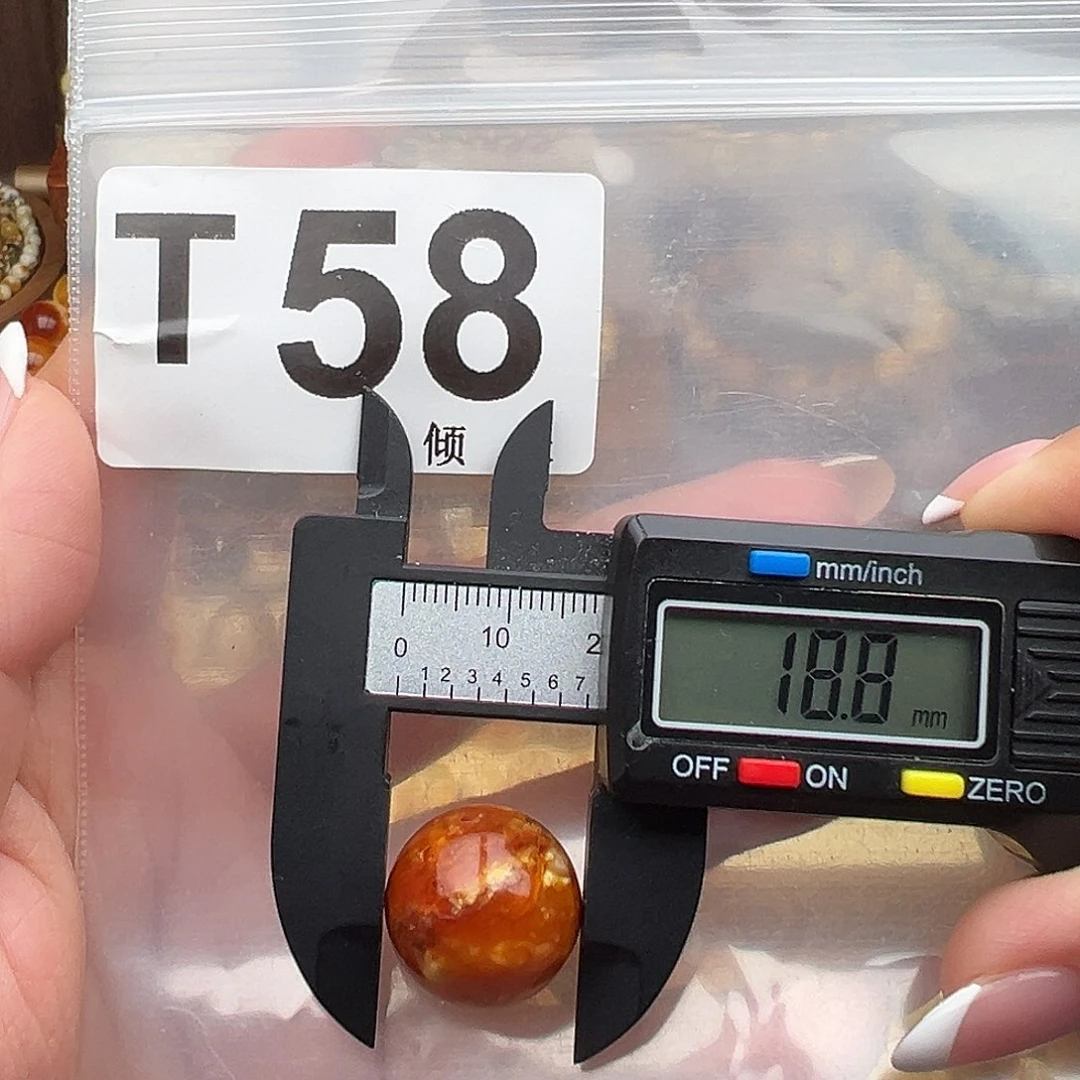 裸石琥珀未镶嵌微瑕18