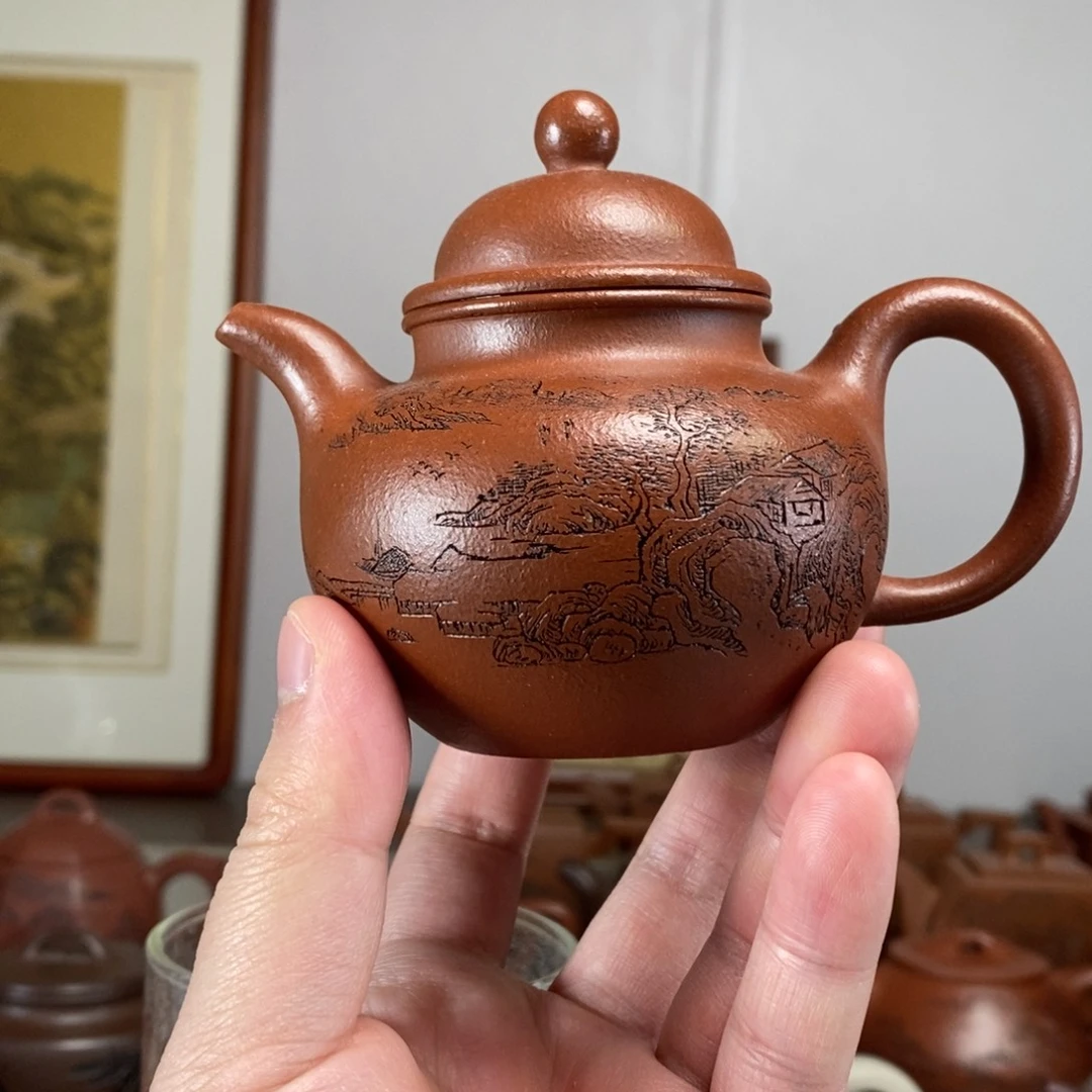 茶壶紫砂原矿泥料传统工艺制作