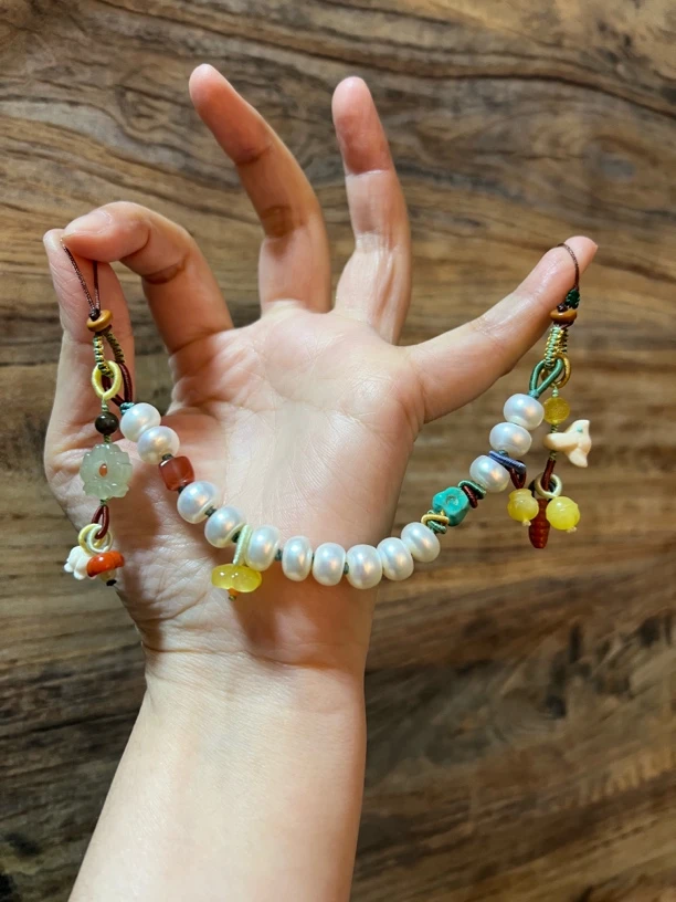 原创设计国风手机链