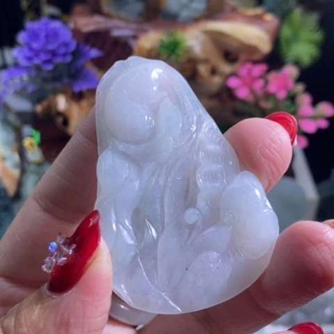 【闪购商品】颈饰未镶嵌翡翠鱼