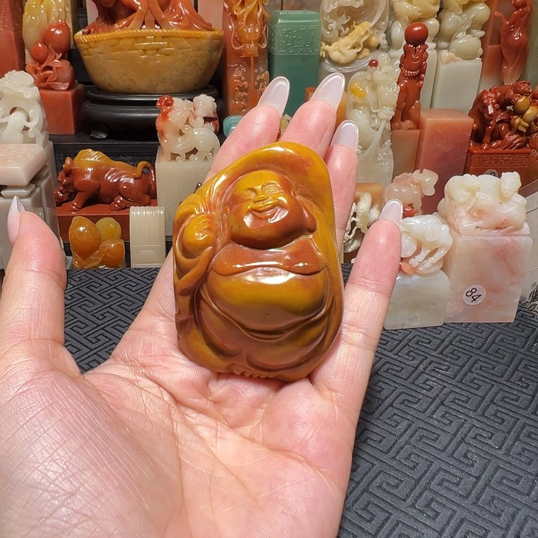 寿山石手把件批发一个