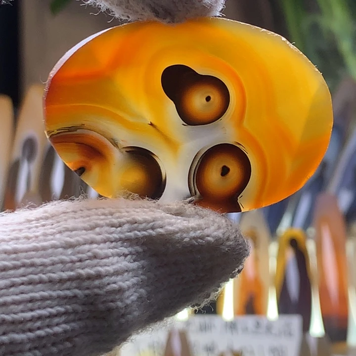 玛瑙/玉髓颈饰未镶嵌126