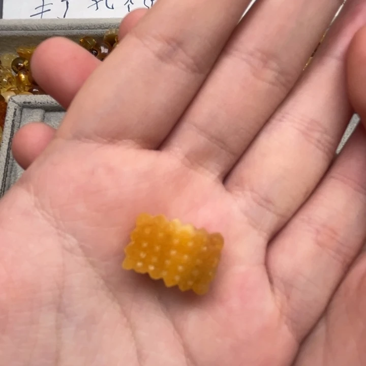 裸石琥珀未镶嵌用****1天然蜜蜡配件