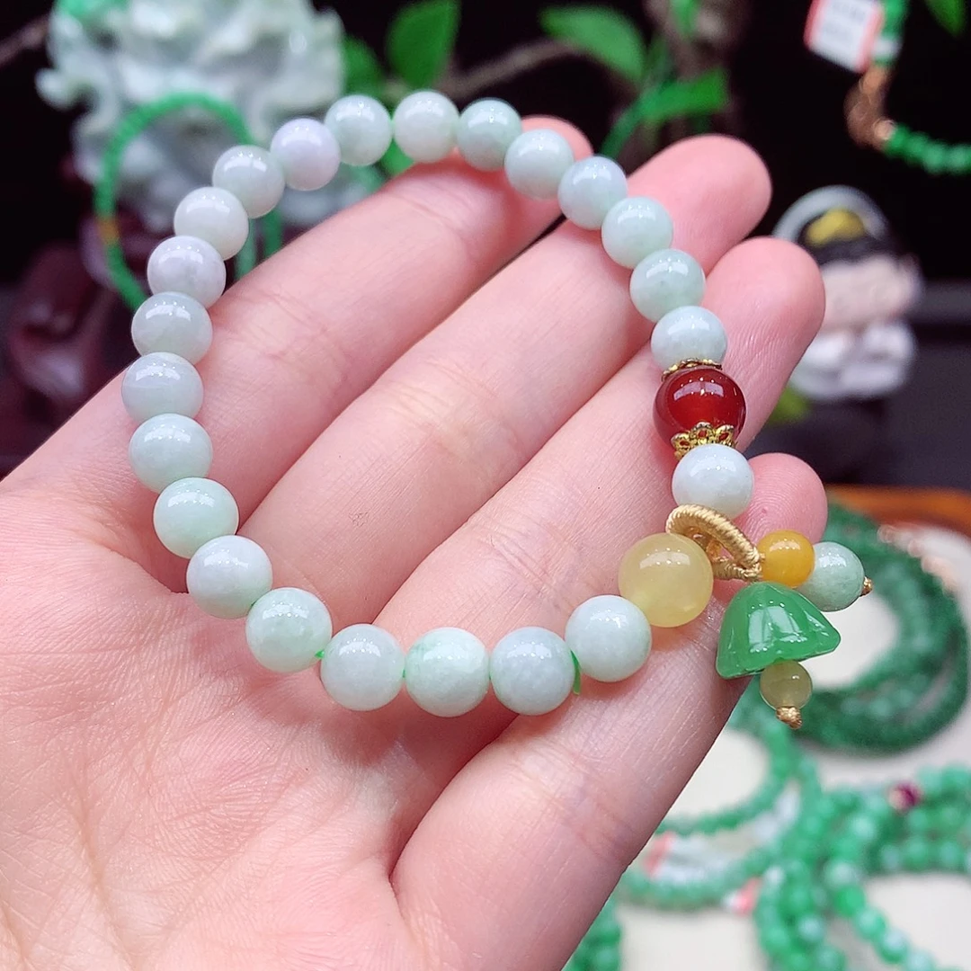 翡翠未镶嵌手链翡翠