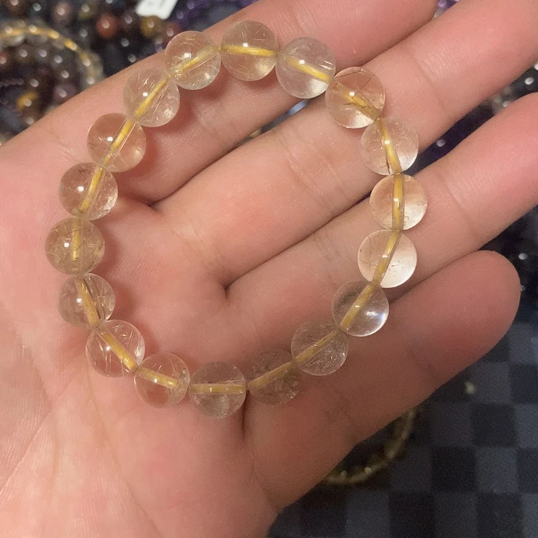 发晶珠宝半成品未镶嵌