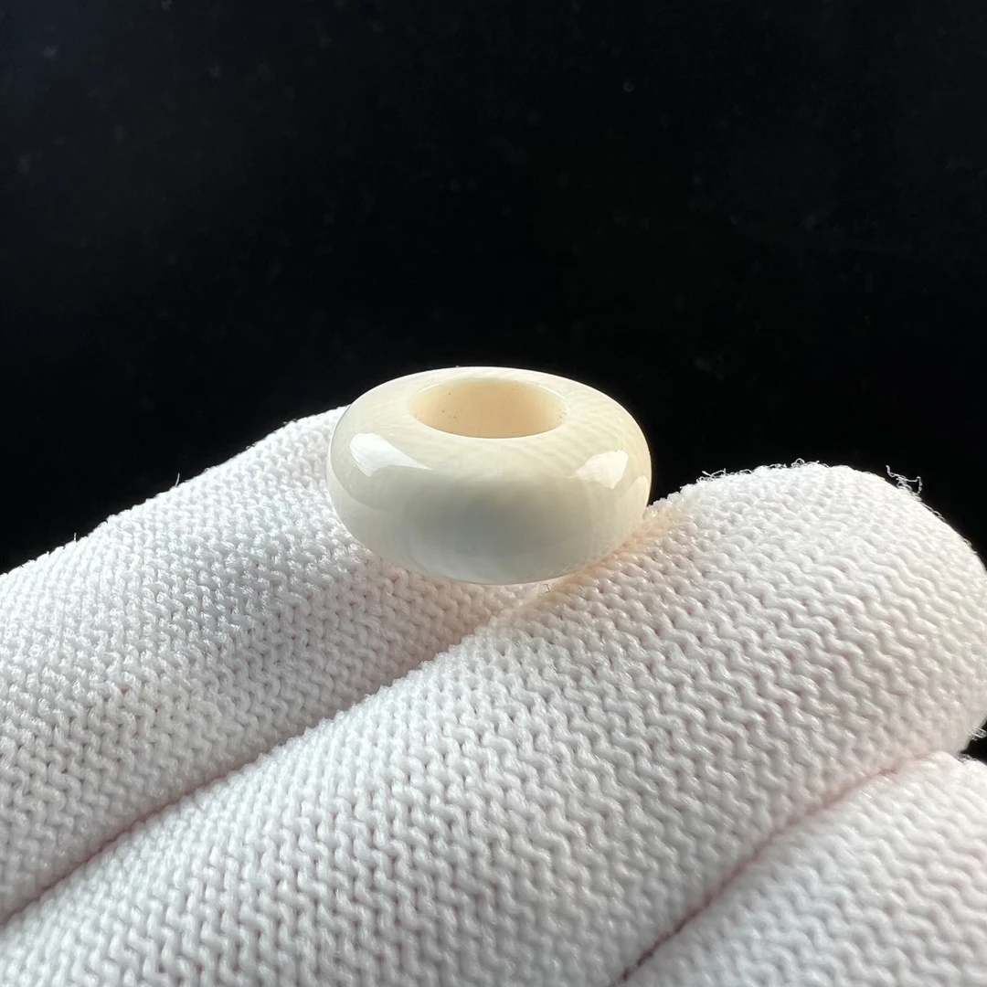 X7286天然猛犸牙 跑环 8*7mm支持鉴定 假一罚四