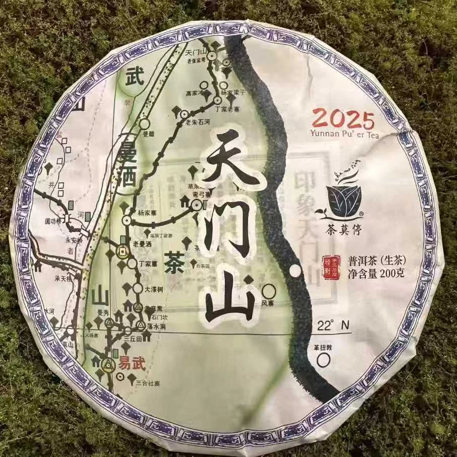 茶莫停 天门山 普洱茶 生茶 200g