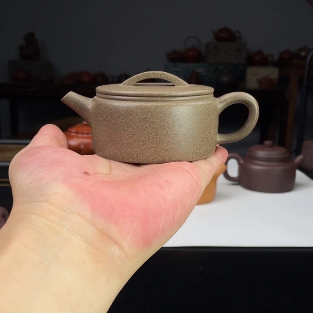 紫砂宜兴紫砂宜兴紫砂壶半手工