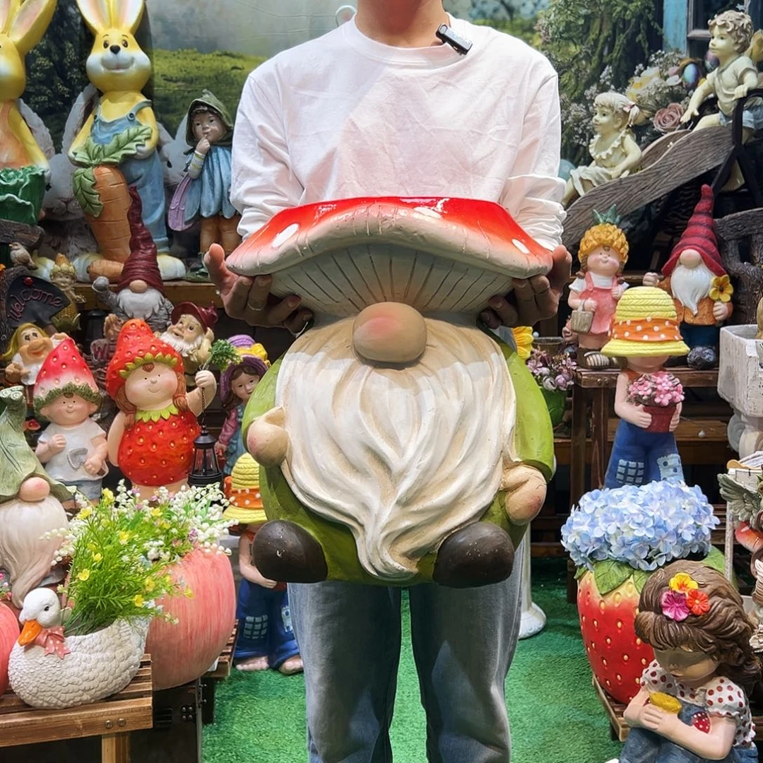 花园摆件红红火火