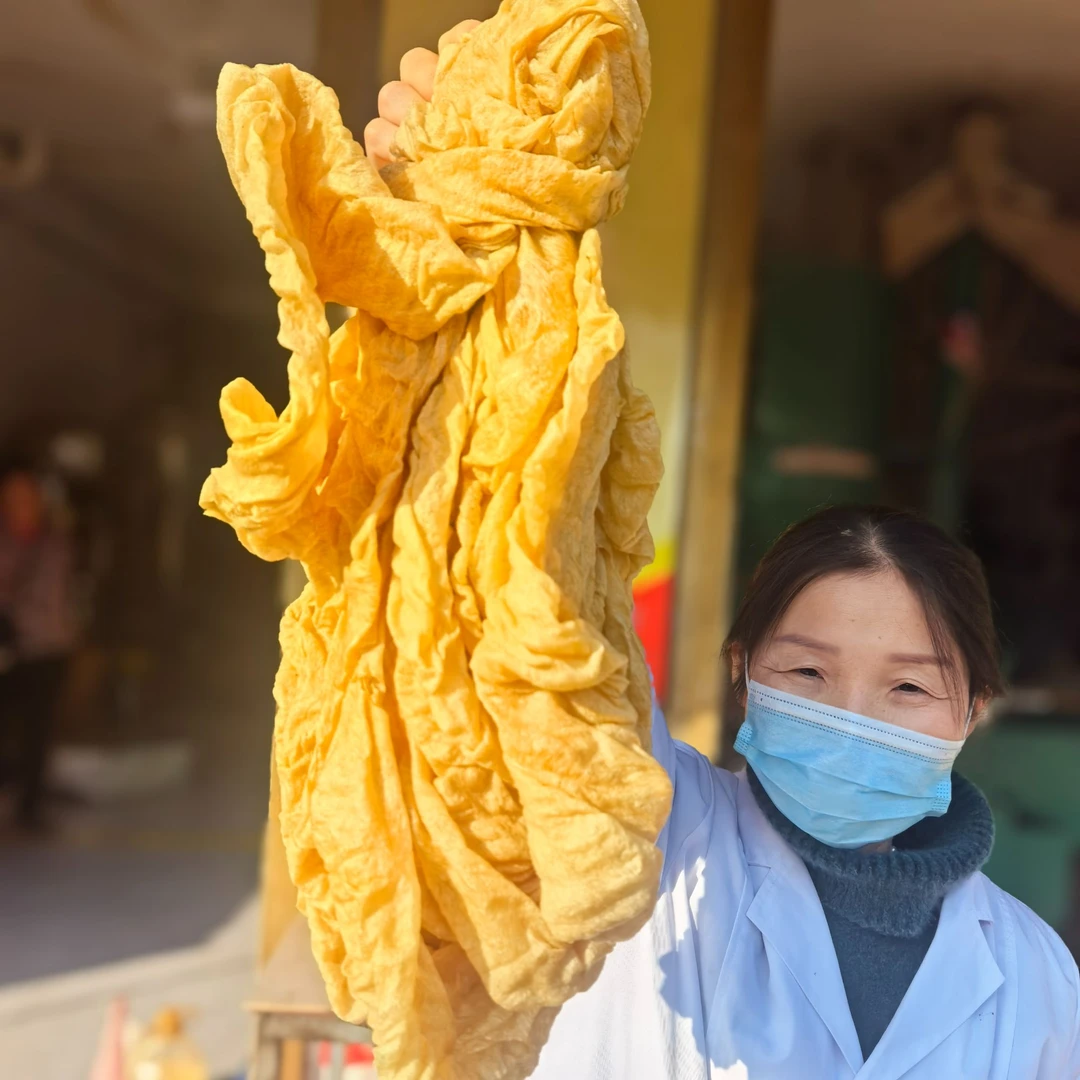 【小曾专属】安徽霍邱豆腐皮蛋白肉无盐粒无防腐剂豆制品人造肉豆皮