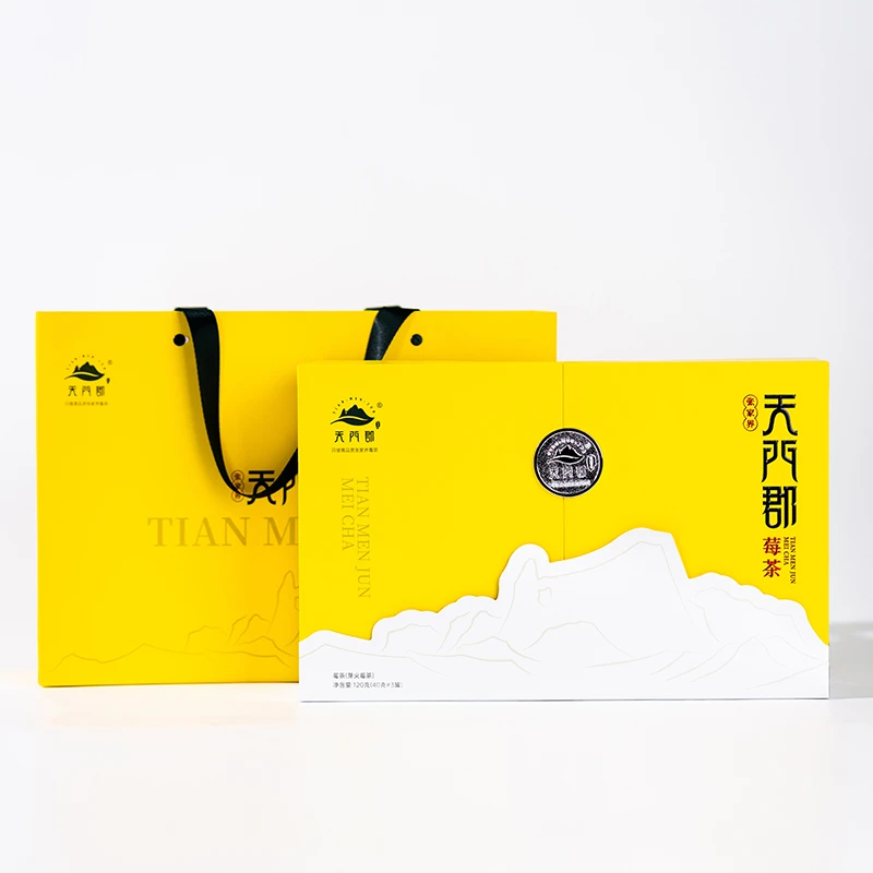 张家界至尊黄一级芽尖莓茶120g