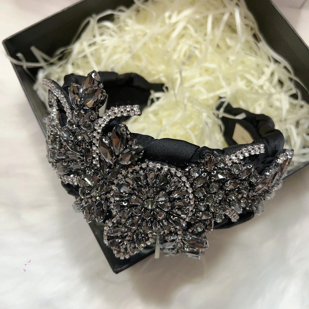 原创设计师手工复古简约发箍时尚高端优雅百搭轻奢宫廷风发饰