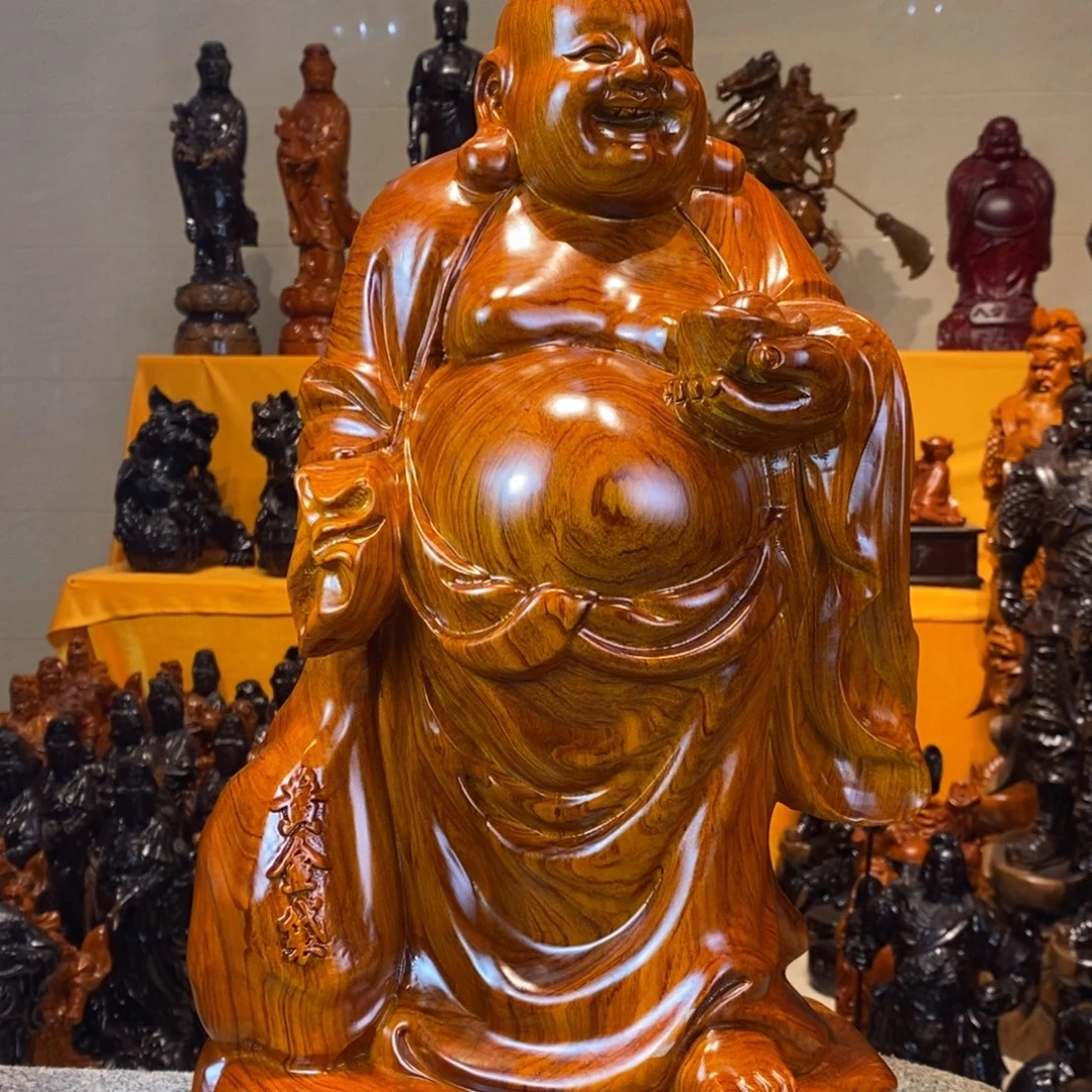 A***n花梨木类满载而归弥勒佛