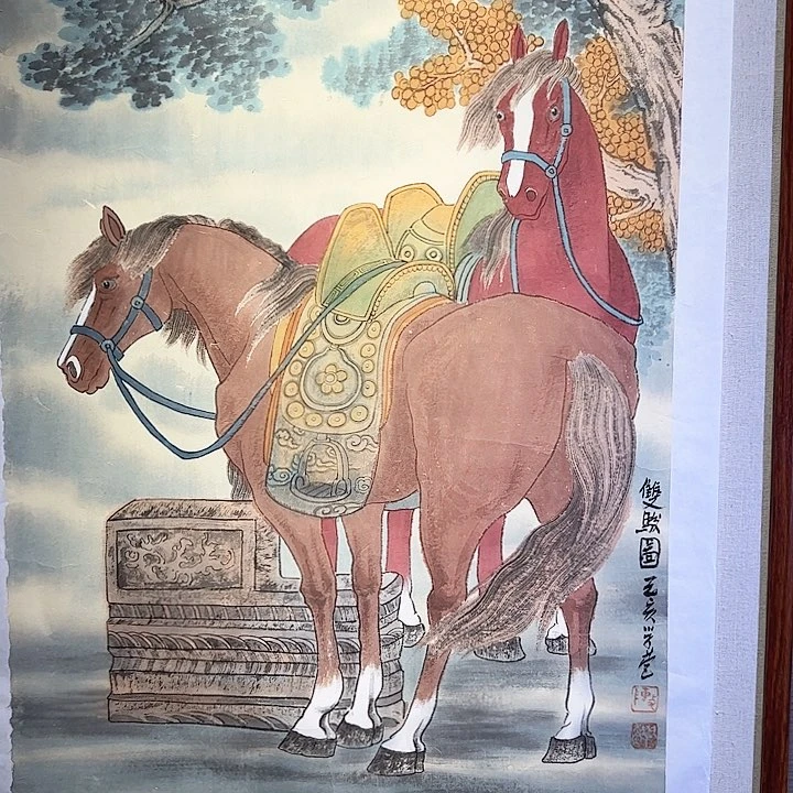 巳***念国画陈学营老师书画作品