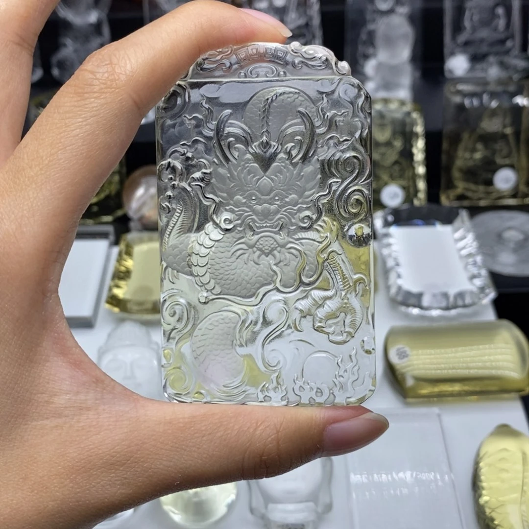 未镶嵌颈饰水晶龙牌