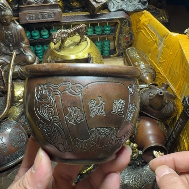 铜器摆件收收藏藏藏