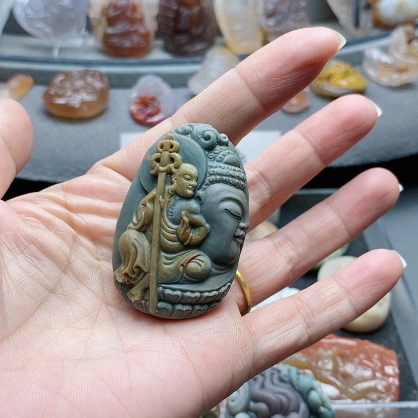 【闪购商品】未镶嵌吊坠定制石英质玉