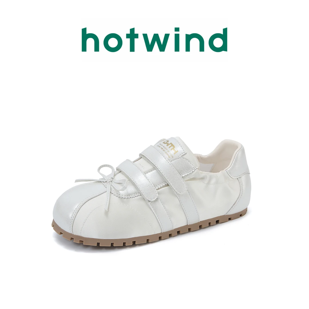 【夏日来信】热风魔术贴女鞋2026春夏配裙子鞋子百搭芭蕾德训