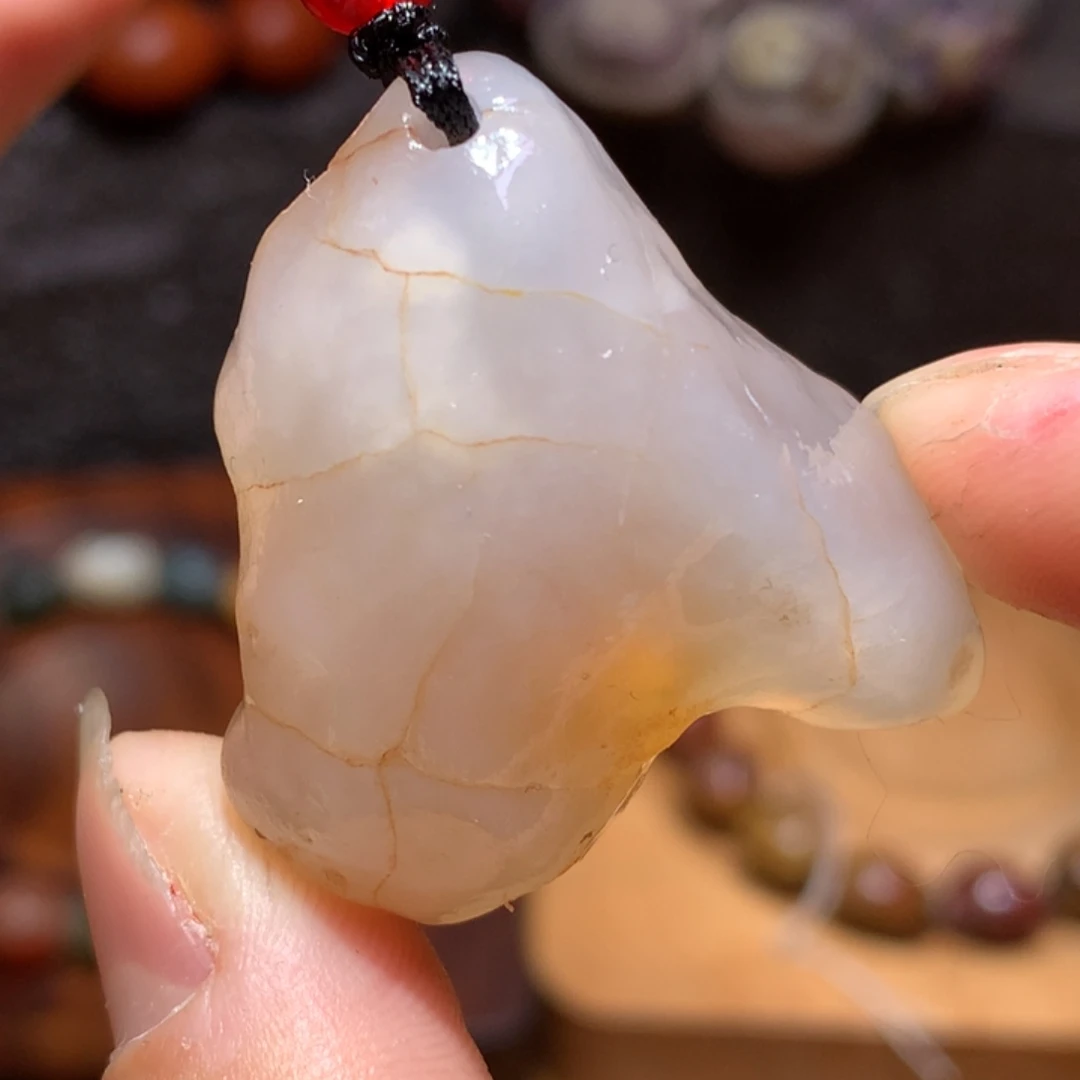 未镶嵌玛瑙/玉髓珠宝半成品