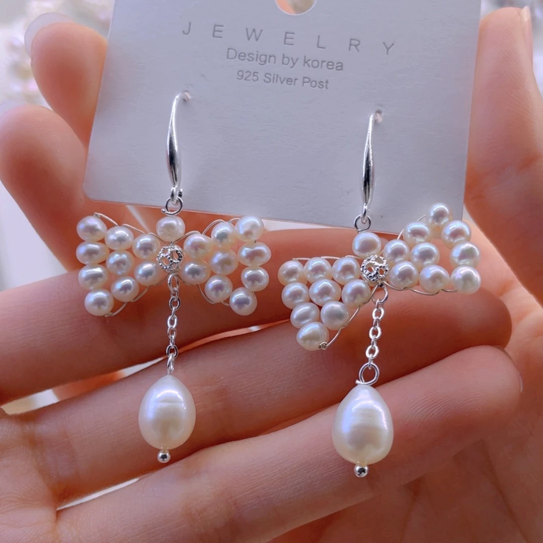 未镶嵌耳饰淡水珍珠