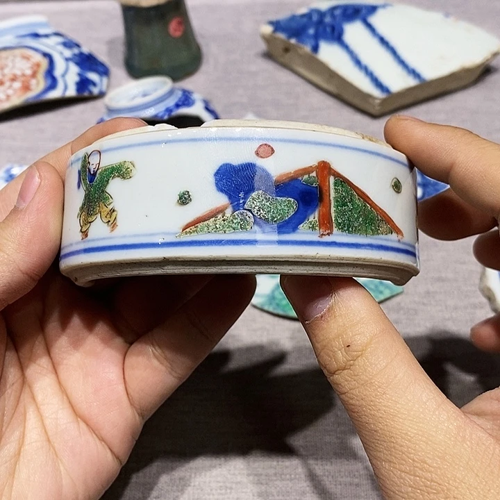 金未*月铜精品瓷片标本